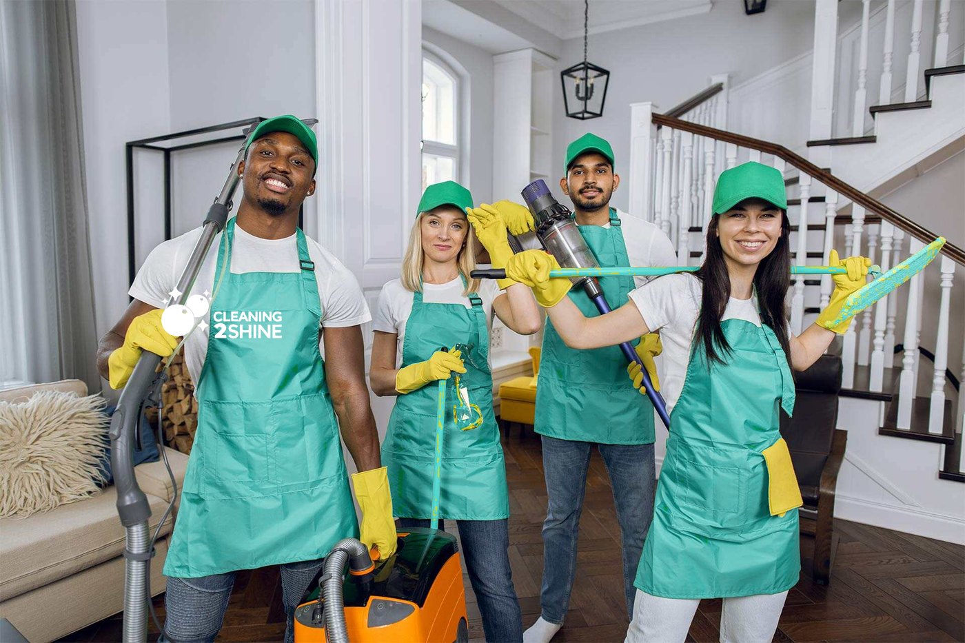 The Cleaning 2 Shine team